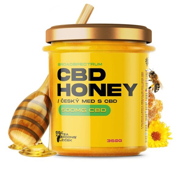 CBD produkty 51 PuffPlanet CBD med, 500 mg CBD