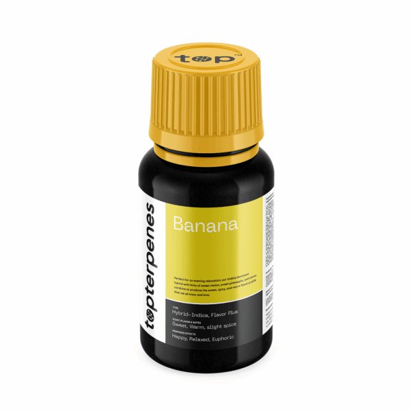 Terpeny 9 Příchuť Banana Objem: 10 ml