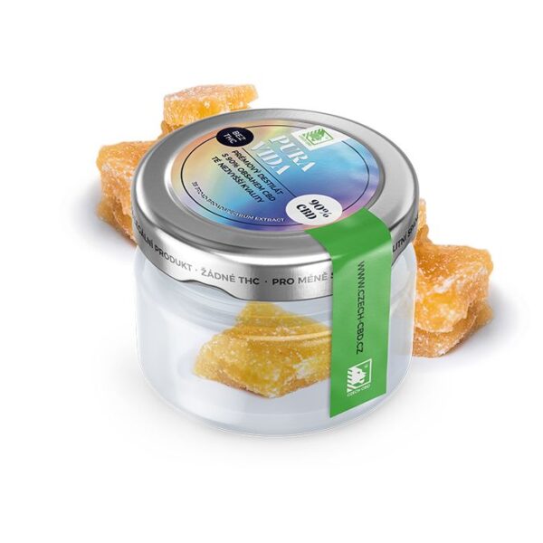 CBD produkty 14 PuffPlanet CBD Broadspektrum extrakt konopí 80-850% CBD Hmotnost: 1g
