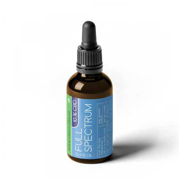 CBD produkty 19 PuffPlanet CBDol fullspectrum 10% CBD olivový olej 10ml