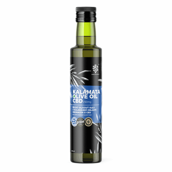 CBD produkty 21 PuffPlanet Olivový olej s CBD extra panenský 250ml