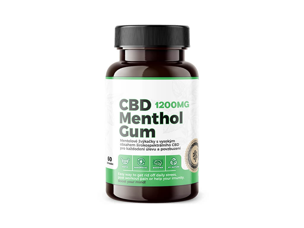 CBD žvýkačky 1200 mg 60 ks 2 CBD žvýkačky 1200 mg 60 ks - Obrázek 2