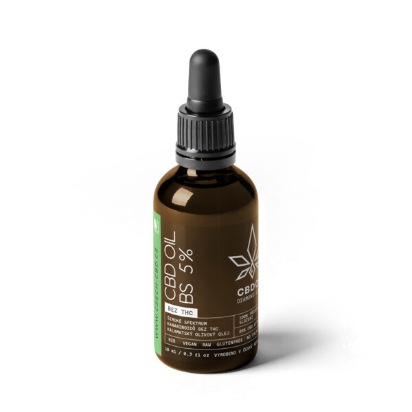 CBD produkty 8 PuffPlanet CBDol broadspectrum 5% CBD olivový olej 10ml