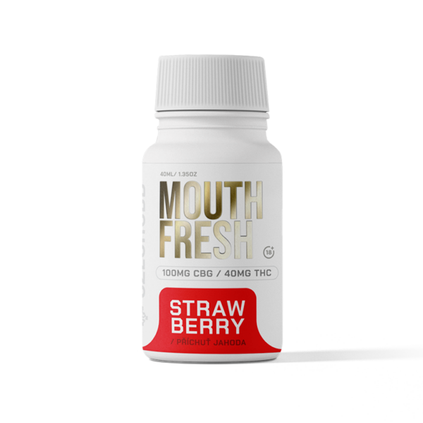CBG produkty 13 MouthFresh - Strawberry