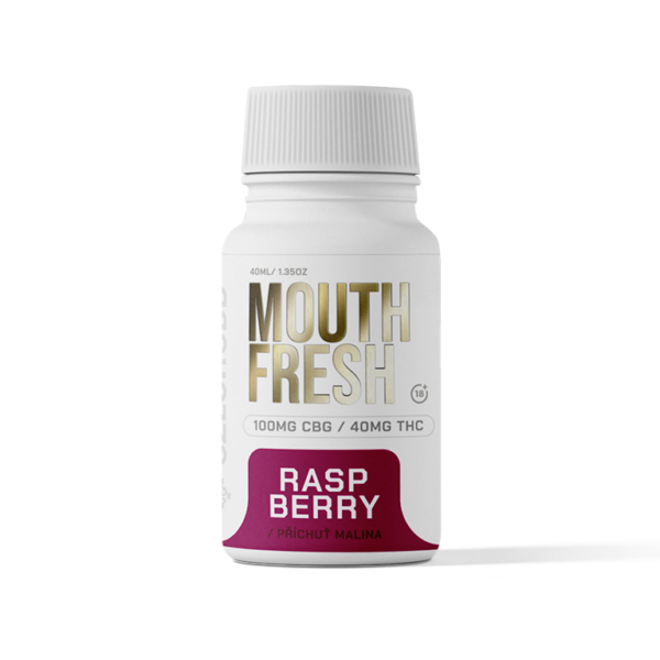 CBG produkty 15 MouthFresh - Raspberry