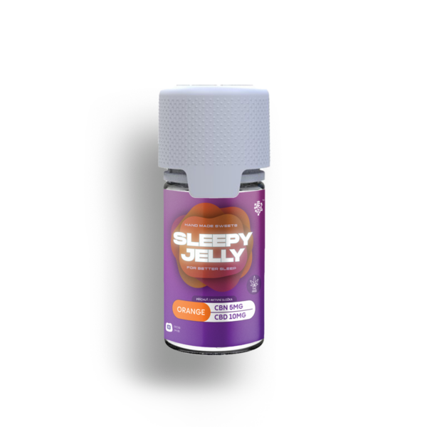 CBN produkty 5 Sleepy Jelly CBN/CBD - pomeranč 8ks