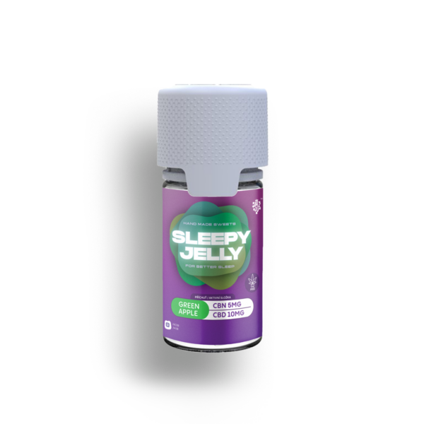 CBN produkty 9 Sleepy Jelly CBN/CBD - zelené jablko 8ks