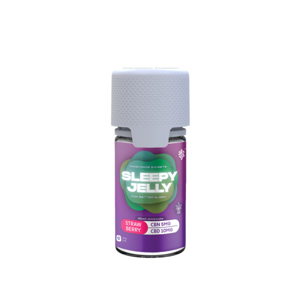 CBN produkty 12 Sleepy Jelly CBN/CBD - jahoda 8ks