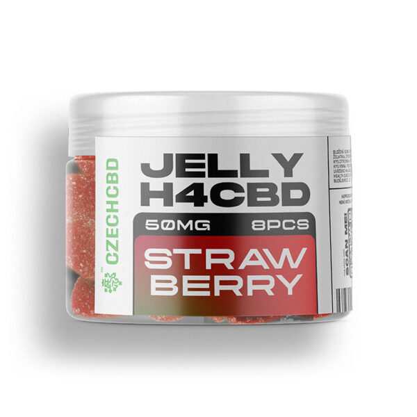 H4CBD produkty 9 Jelly H4CBD 50mg Jahoda
