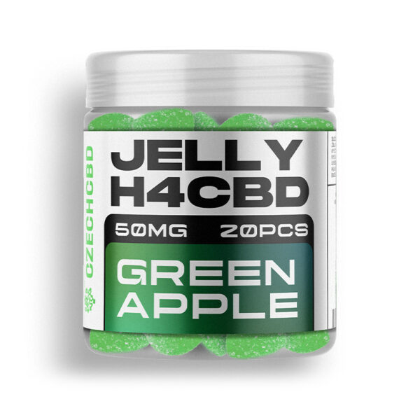 H4CBD produkty 11 Jelly H4CBD 50mg Zelené jablko
