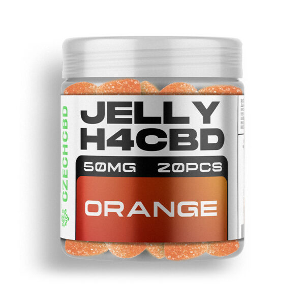 H4CBD produkty 12 Jelly H4CBD 50mg Pomeranč