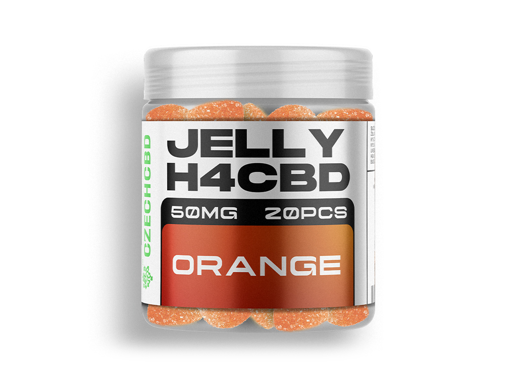 Jelly H4CBD 50mg Pomeranč 1 Jelly H4CBD 50mg Pomeranč