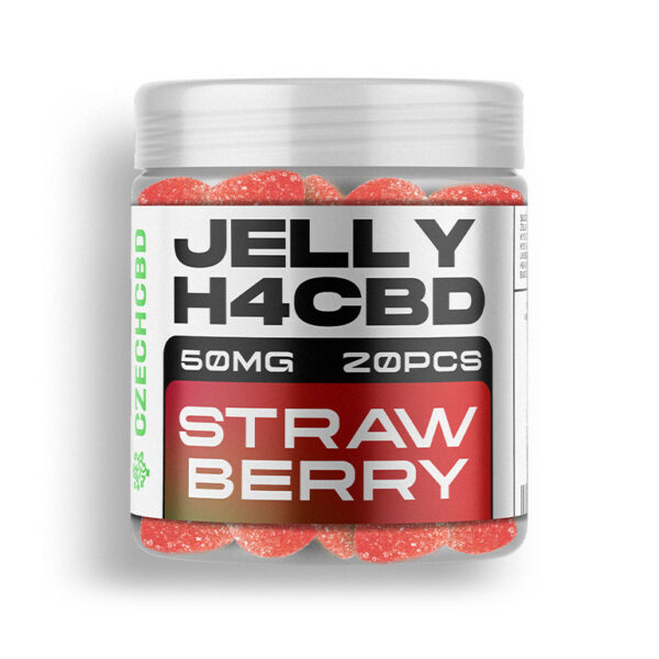 H4CBD produkty 13 Jelly H4CBD 50mg Jahoda