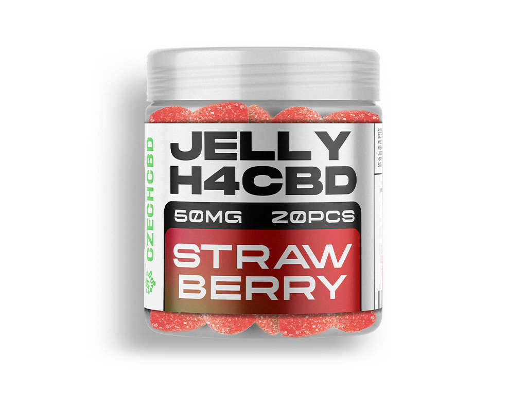Jelly H4CBD 50mg Jahoda 1 Jelly H4CBD 50mg Jahoda