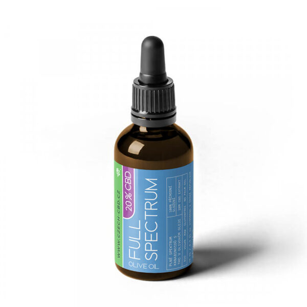 CBD produkty 23 Olivový olej CBD 20% fullspectrum 10 ml
