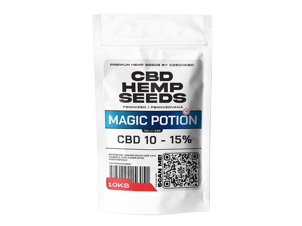 PuffPlanet Magic Potion CBD Počet semen: 10 ks 1 PuffPlanet Magic Potion CBD Počet semen: 10 ks