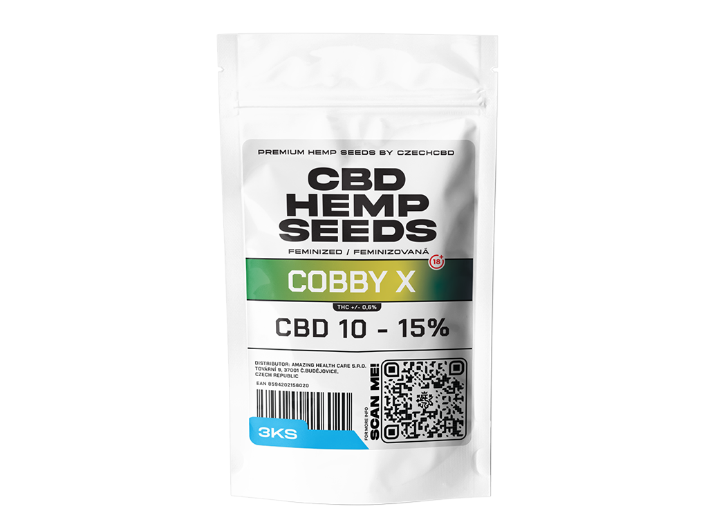 PuffPlanet Cobby X CBD Počet semen: 3 ks 1 PuffPlanet Cobby X CBD Počet semen: 3 ks