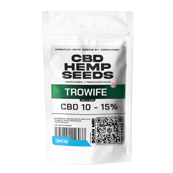 PuffPlanet TroWife CBD Počet semen: 3 ks