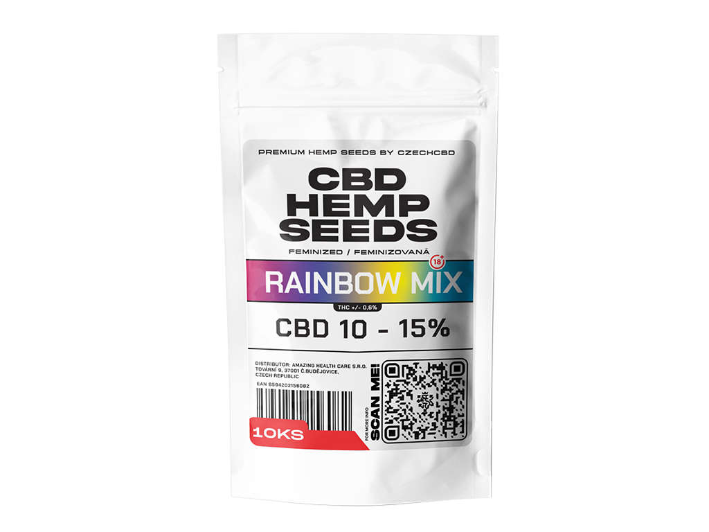 PuffPlanet Rainbow Mix CBD Počet semen: 3 ks 4 PuffPlanet Rainbow Mix CBD Počet semen: 3 ks - Obrázek 4