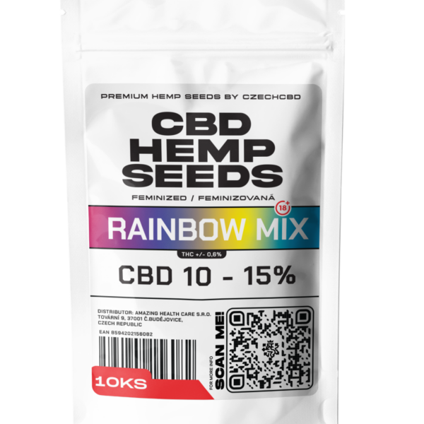 PuffPlanet Rainbow Mix CBD Počet semen: 10 ks