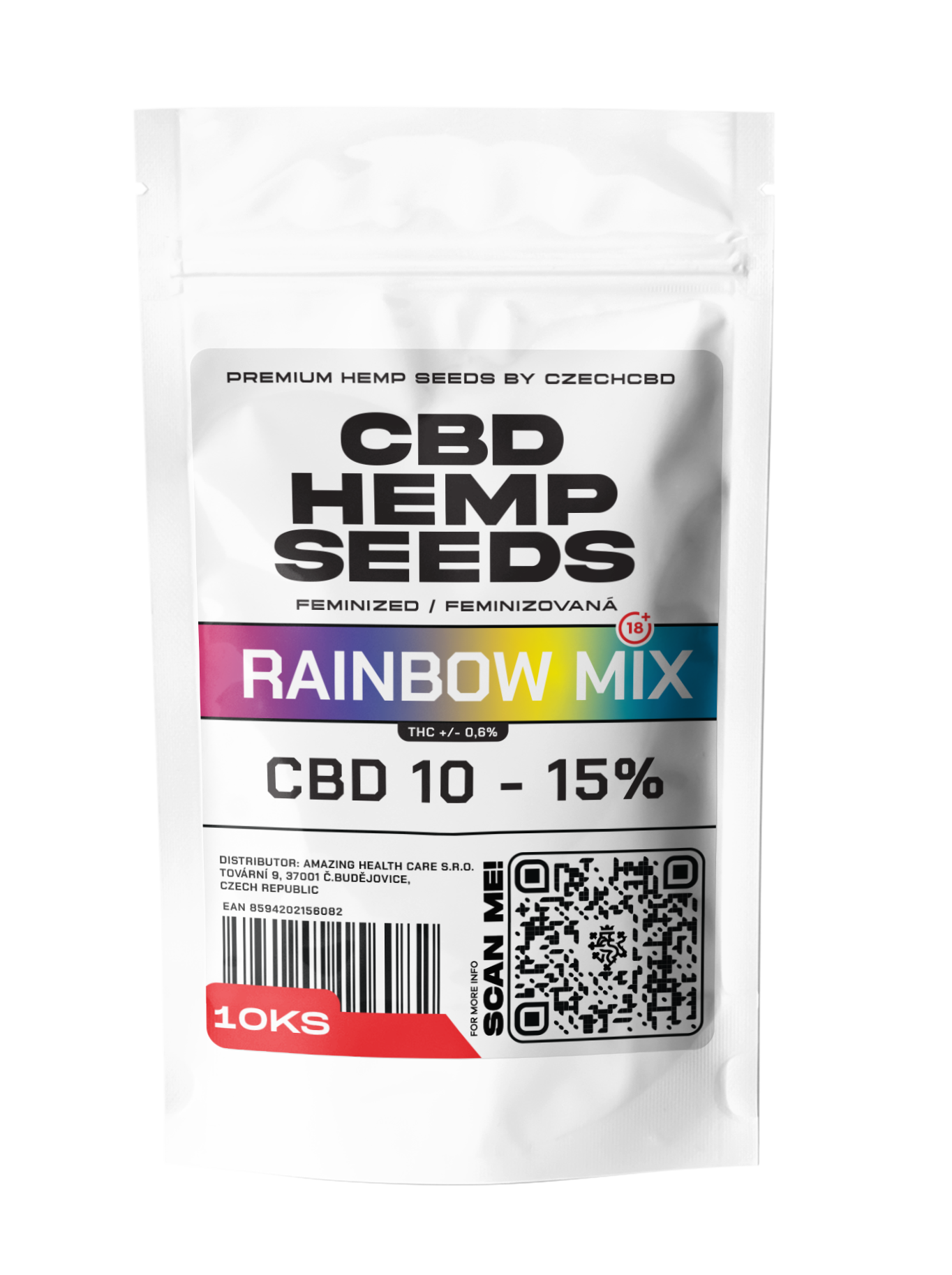 PuffPlanet Rainbow Mix CBD Počet semen: 3 ks 2 PuffPlanet Rainbow Mix CBD Počet semen: 3 ks - Obrázek 2