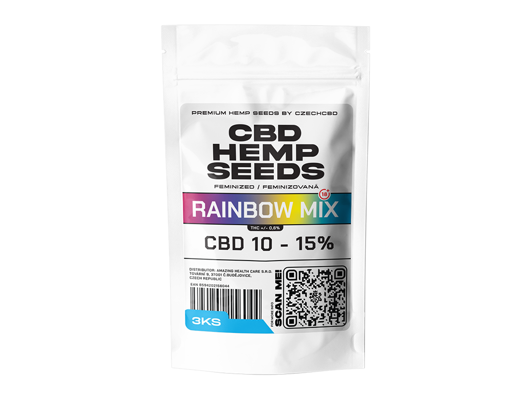 PuffPlanet Rainbow Mix CBD Počet semen: 3 ks 3 PuffPlanet Rainbow Mix CBD Počet semen: 3 ks - Obrázek 3