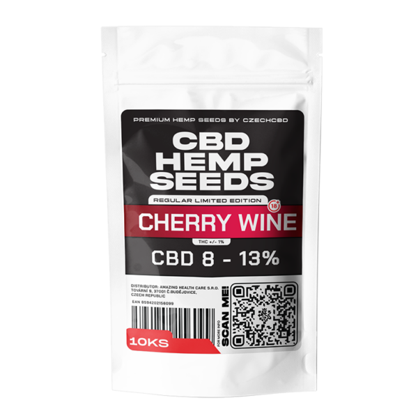 PuffPlanet Cherry Wine CBD Počet semen: 10 ks