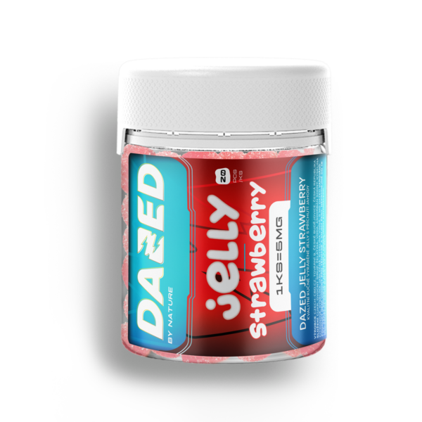 DAZED produkty 6 DAZED Jelly 5mg Strawberry
