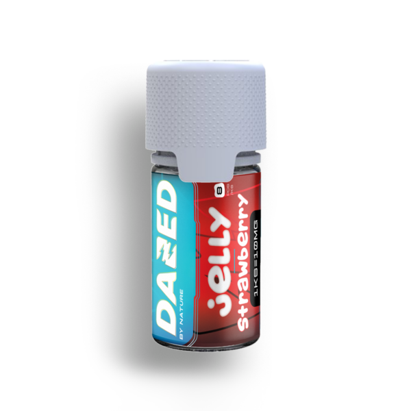 DAZED produkty 7 DAZED Jelly 10mg Jahoda 8ks