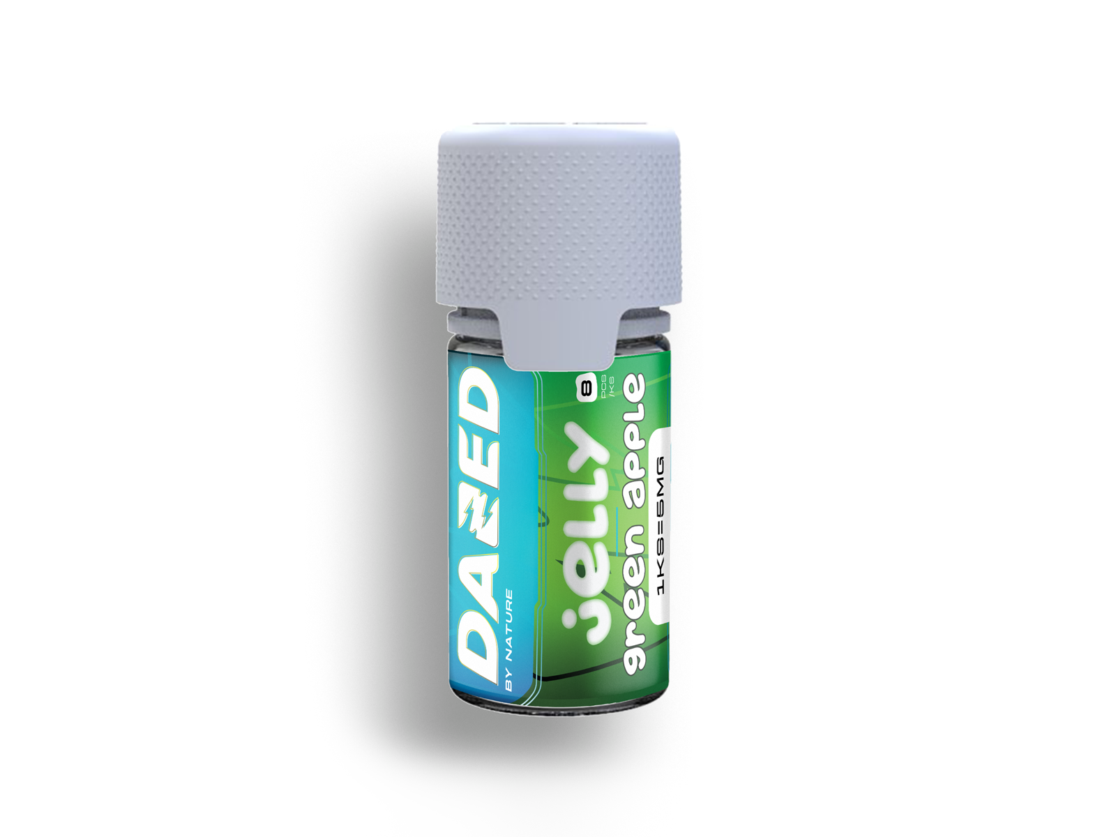DAZED Jelly 5mg Zelené jablko 8ks 1 DAZED Jelly 5mg Zelené jablko 8ks