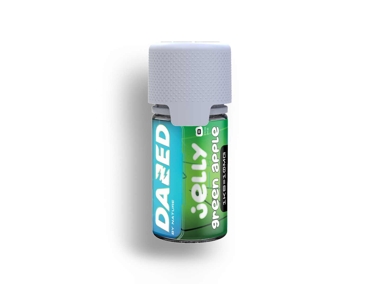 DAZED Jelly 10mg Zelené jablko 8ks 1 DAZED Jelly 10mg Zelené jablko 8ks