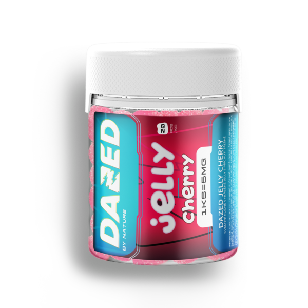 DAZED produkty 13 DAZED Jelly 5mg Cherry 20ks