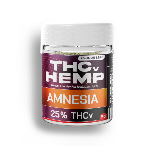 THCv produkty 23 Konopný květ Amnesia 25% THCv Hmotnost: 5g