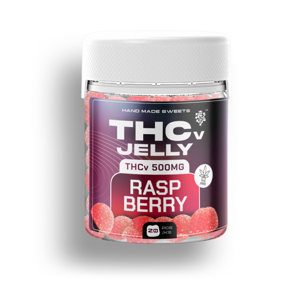 THCv produkty 30 THCv Jelly 25mg Malina 20ks