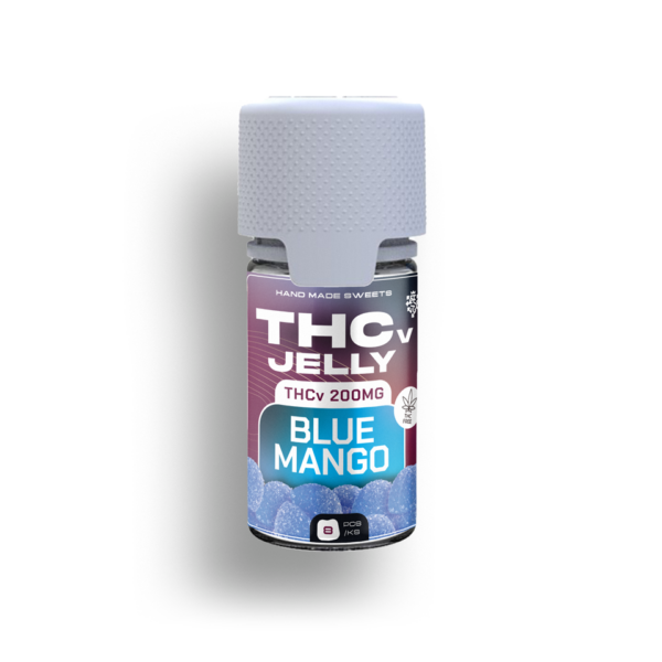 THCv produkty 31 THCv Jelly 25mg Modré Mango 8ks