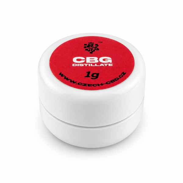 CBG produkty 23 CBG destilát Hmotnost: 1g