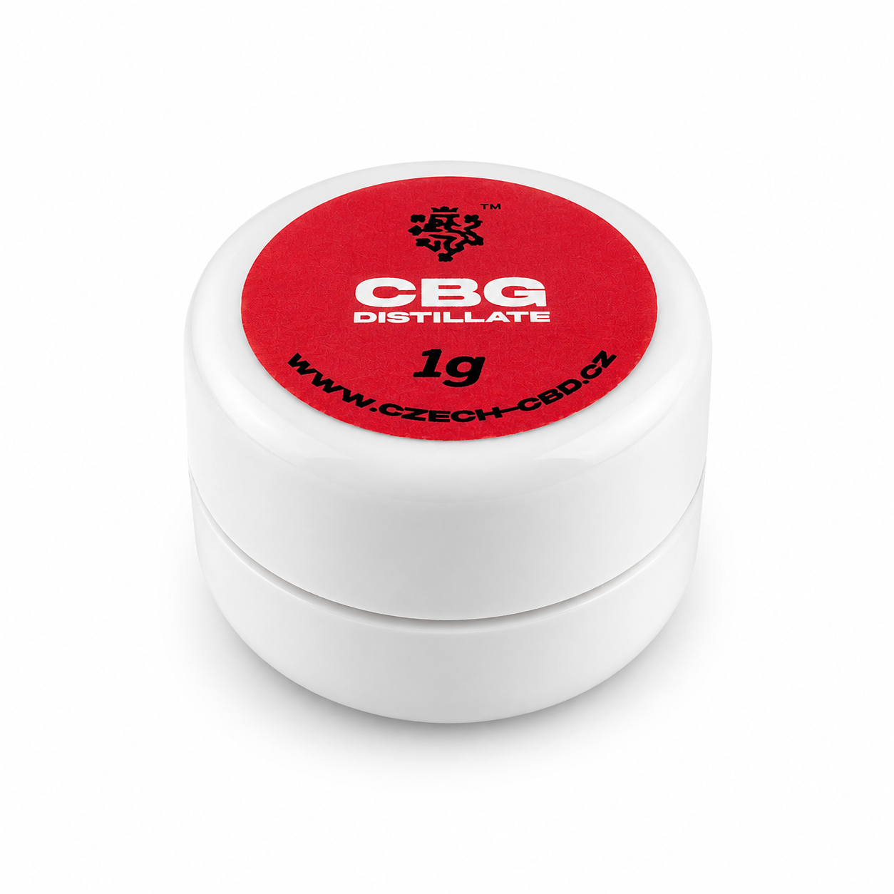 CBG destilát Hmotnost: 50g 1 CBG destilát Hmotnost: 50g