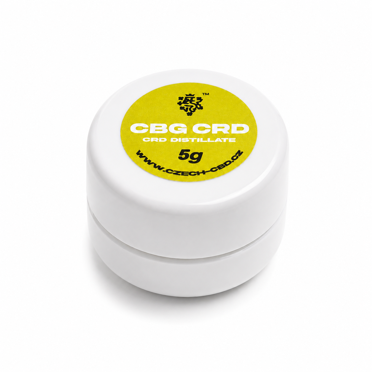 CBG CRD destilát Hmotnost: 50g 1 CBG CRD destilát Hmotnost: 50g