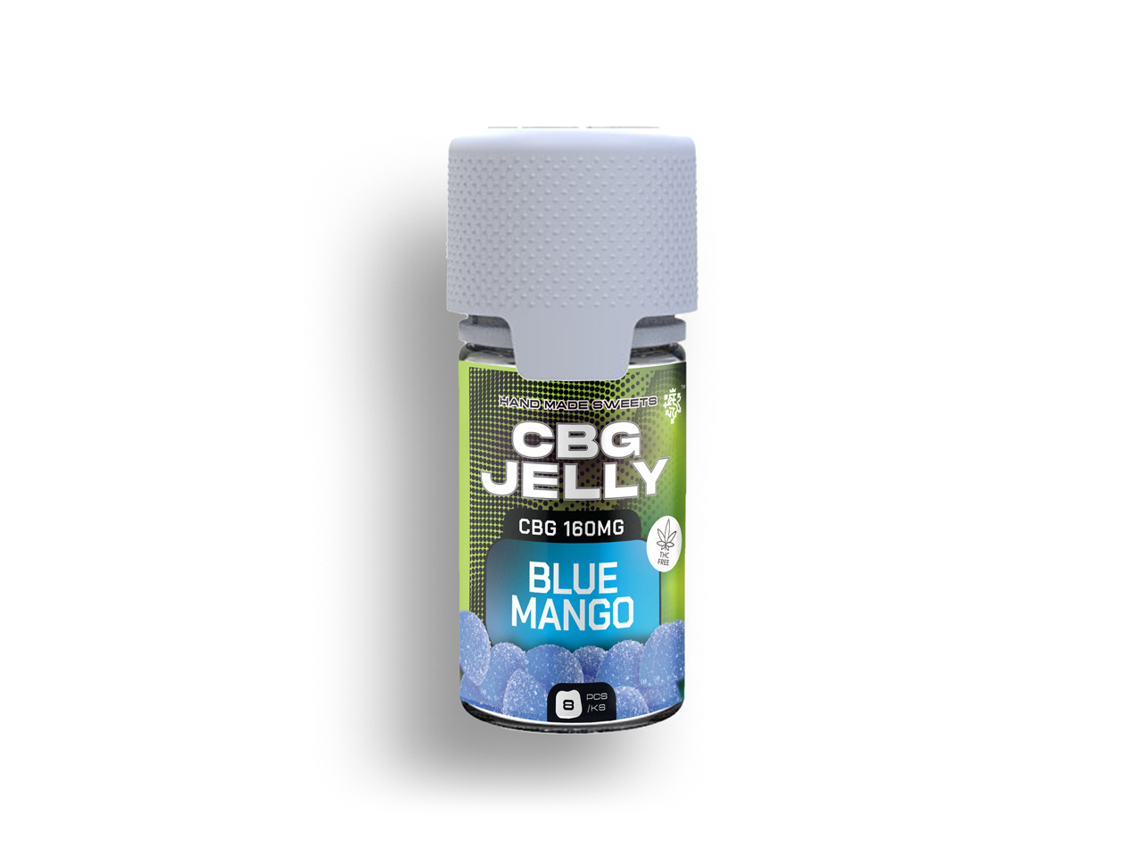 CBG Jelly 20mg Mango 8ks 1 CBG Jelly 20mg Mango 8ks