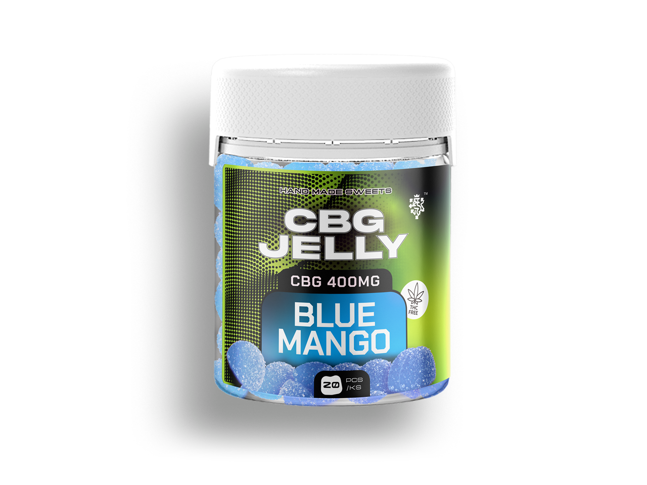 CBG Jelly 20mg Mango 20ks 1 CBG Jelly 20mg Mango 20ks