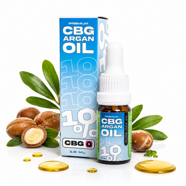 CBG produkty 41 CBG 10% argan oil 10ml