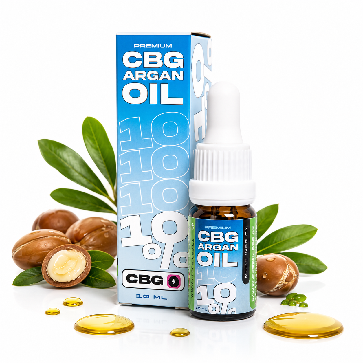 CBG 10% argan oil 10ml 1 CBG 10% argan oil 10ml