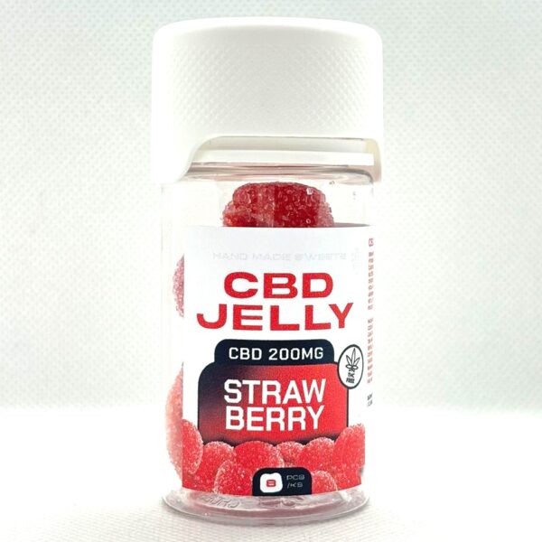 CBD produkty 62 CBD Jelly 25mg - jahoda 8ks
