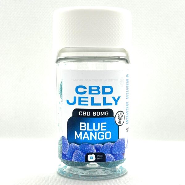 CBD produkty 63 CBD Jelly 10mg - Mango 8ks