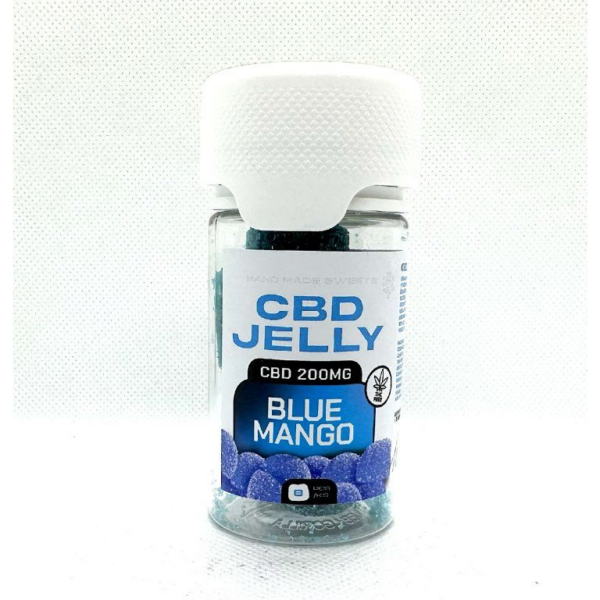 CBD produkty 64 CBD Jelly 25mg - Mango 8ks