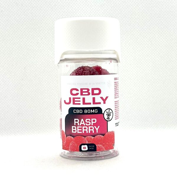 CBD produkty 69 CBD Jelly 10mg - malina 8ks