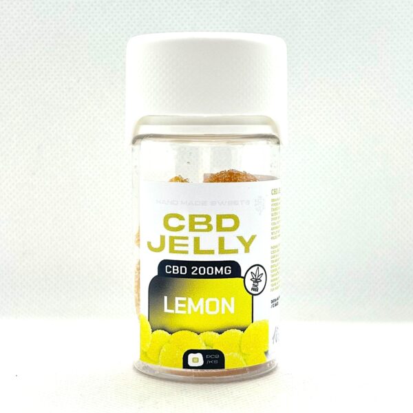 CBD produkty 74 CBD Jelly 25mg - citron 8ks