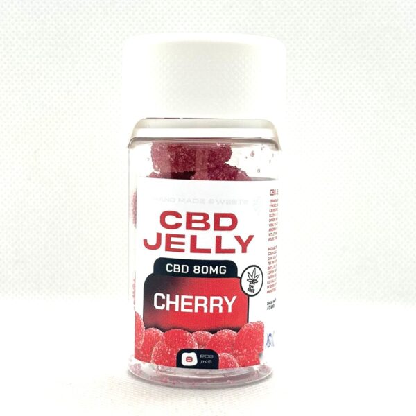 CBD produkty 65 CBD Jelly 10mg - višeň 8ks