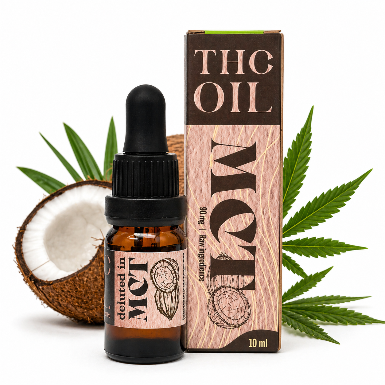 THC olej MCT 90mg 1 THC olej MCT 90mg