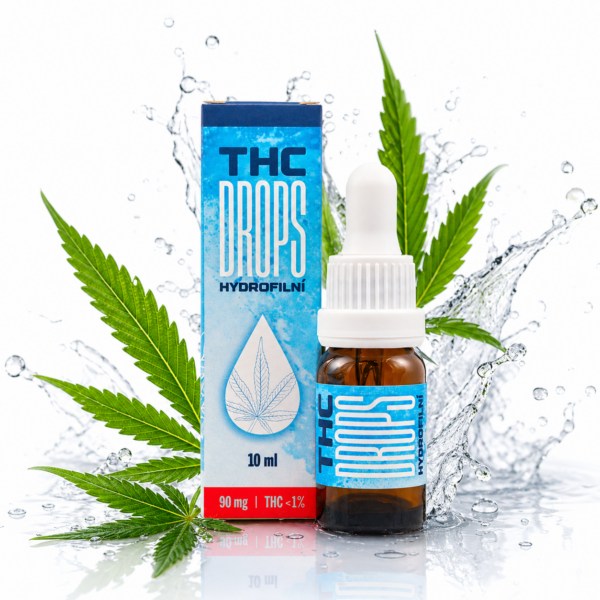 PuffPlanet THC drops hydrofilní, THC < 1% Balení v ml: 30